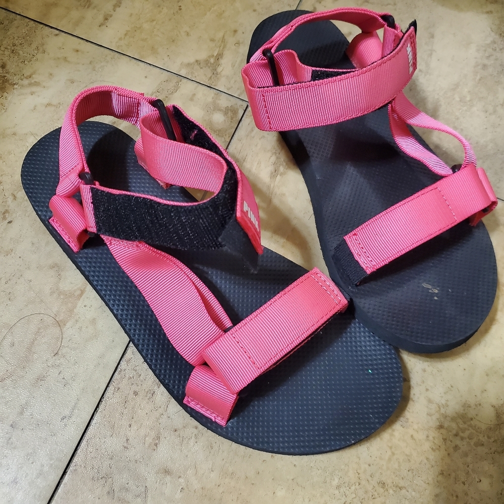 Pink Strap Sandals